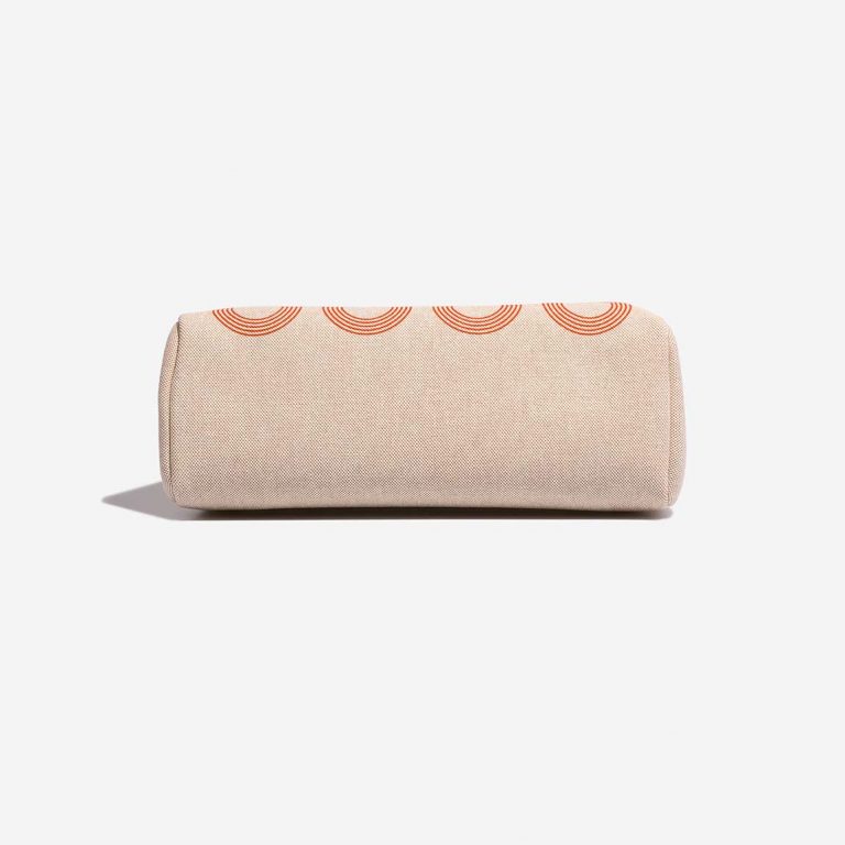 Hermès Herbag 31 OrangeMecano-Ecru-Beige-Naturel Bottom | Verkaufen Sie Ihre Designer-Tasche auf Saclab.com