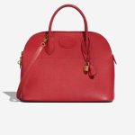 Hermès Bolide 35 Veau Courchevel Rouge Vif Front | Sell your designer bag