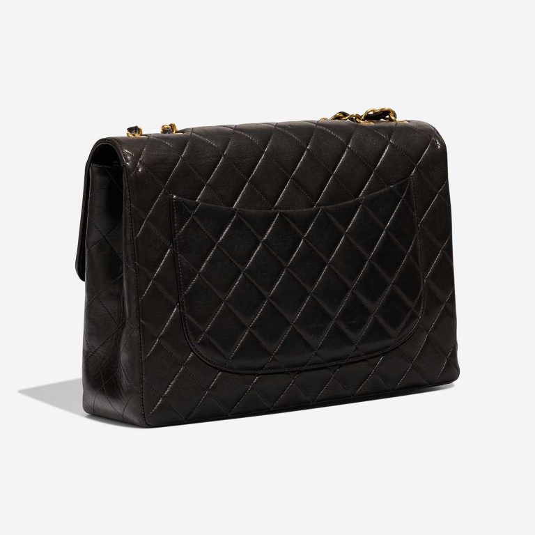 Chanel Timeless Jumbo Black Side Back | Sell your designer bag on Saclab.com