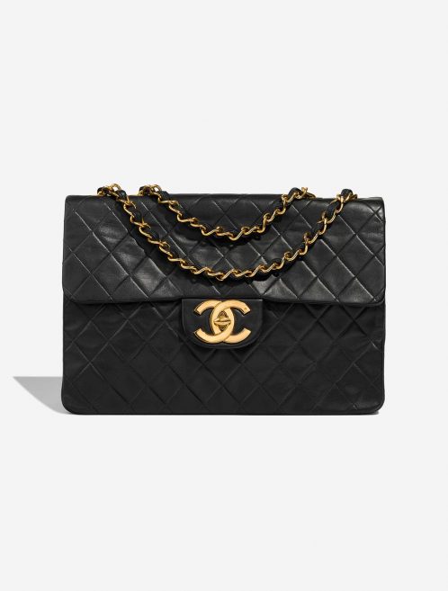 Pre-owned Chanel bag Timeless Maxi Lamb Black Black | Sell your designer bag on Saclab.com