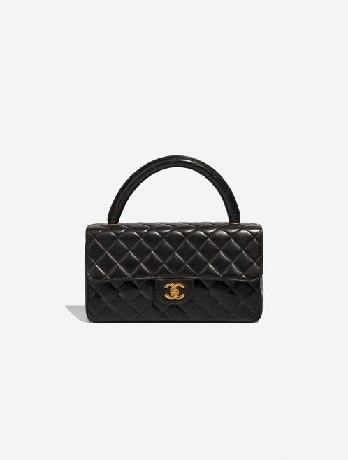 Pre-owned Chanel bag Timeless Handle Medium Lamb Black Black | Sell your designer bag on Saclab.com