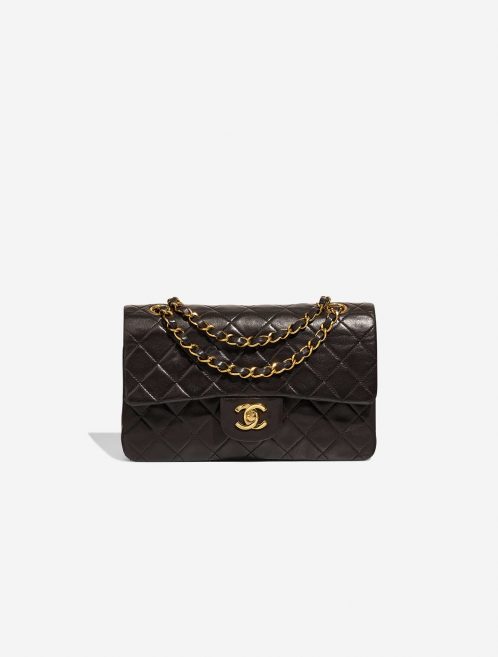 Pre-owned Chanel bag Timeless Small Lamb Dark Brown Brown | Sell your designer bag on Saclab.com