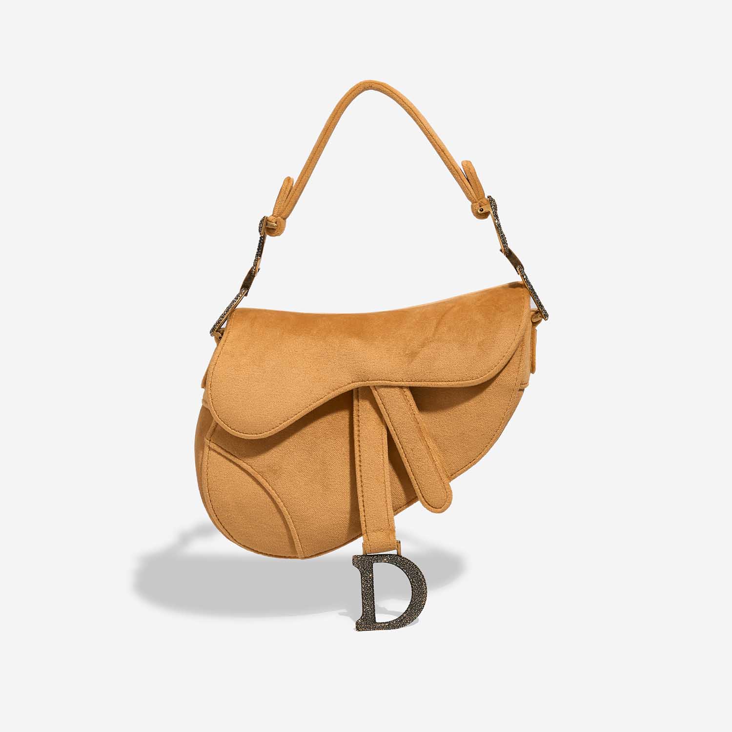 Dior Saddle Mini Camel Front  S | Sell your designer bag on Saclab.com