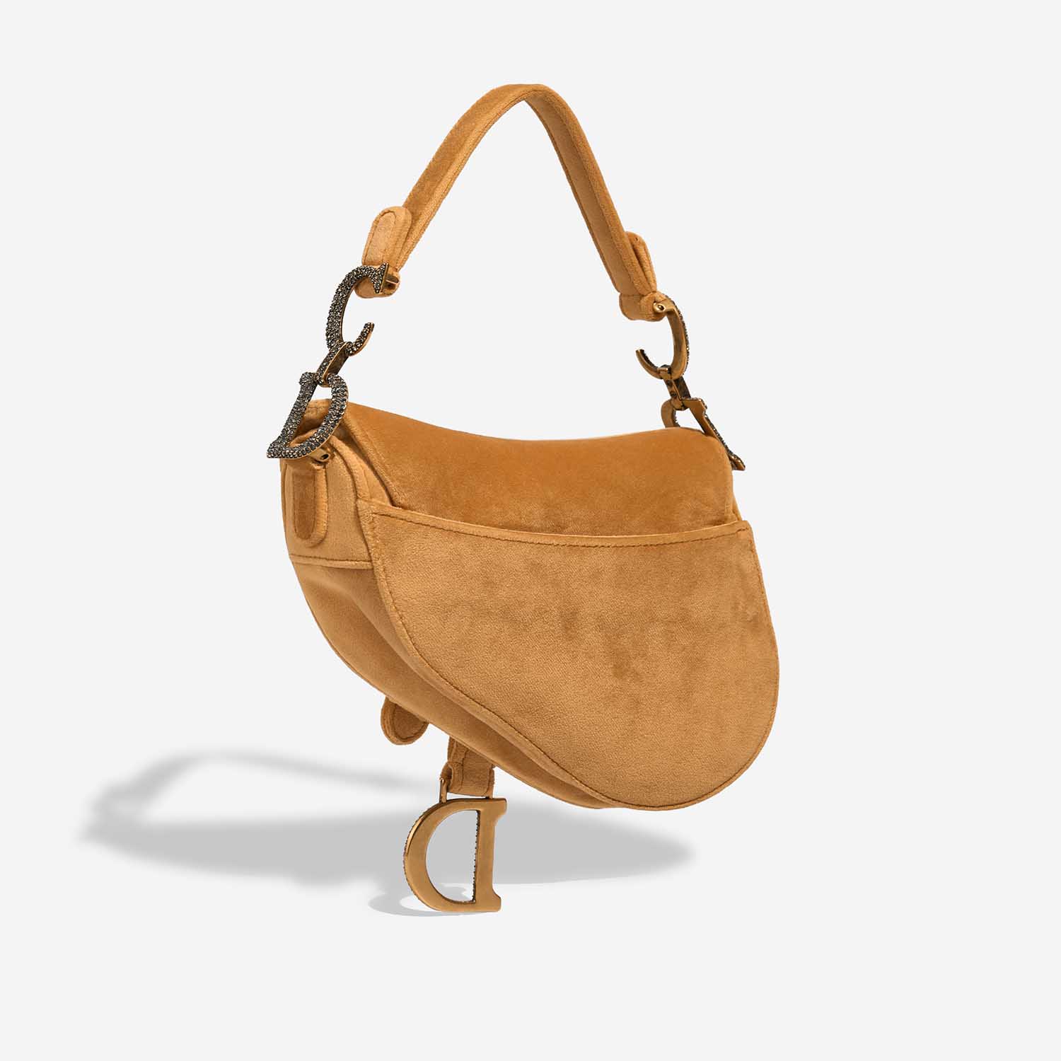 Dior Saddle Mini Camel Side Back | Sell your designer bag on Saclab.com
