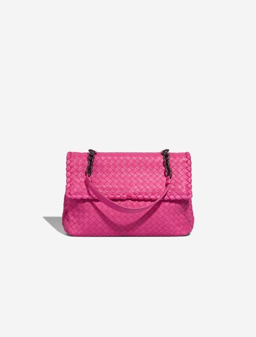 Pre-owned Bottega Veneta bag Olimpia Medium Calf Pink Pink | Sell your designer bag on Saclab.com