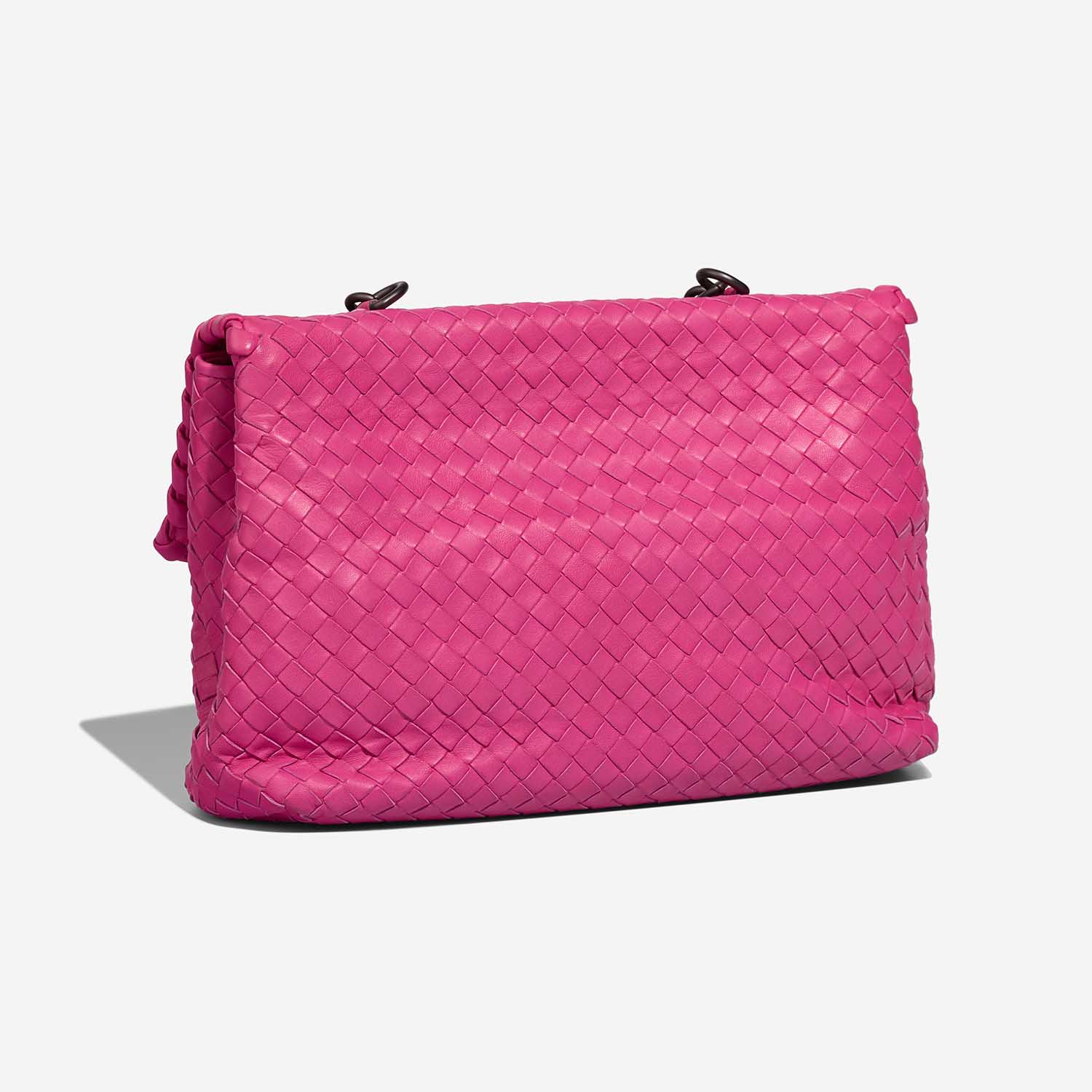 BottegaVeneta Olimpia Medium Pink Side Back | Sell your designer bag on Saclab.com