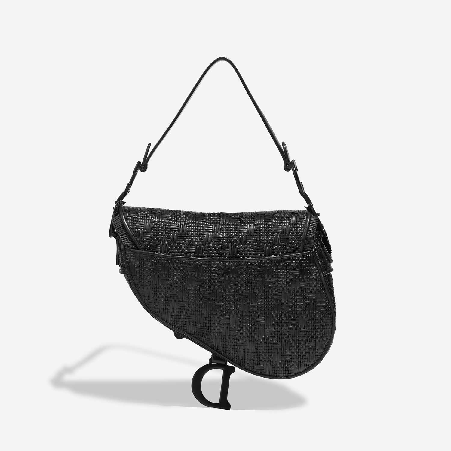 Dior Saddle Medium Black Back  | Sell your designer bag on Saclab.com