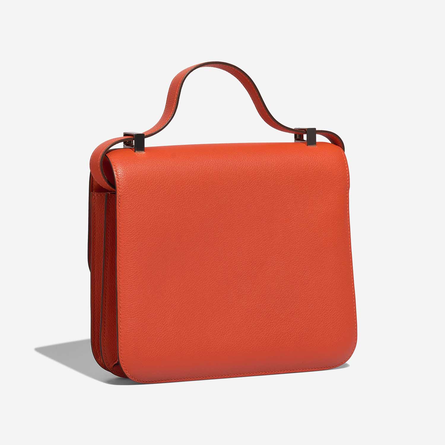 Hermès Constance 24 OrangePoppy Side Back | Sell your designer bag on Saclab.com