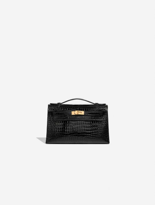 Hermès Kelly Pochette Black Front  | Sell your designer bag on Saclab.com