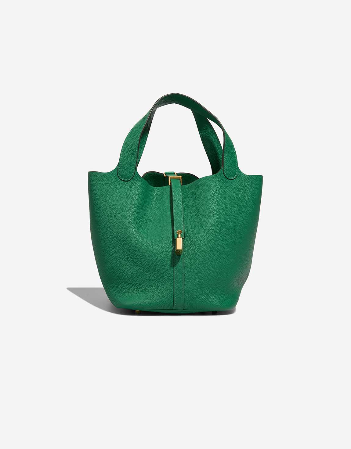 Hermès Picotin 22 Taurillon Clémence Vert Jade | SACLÀB