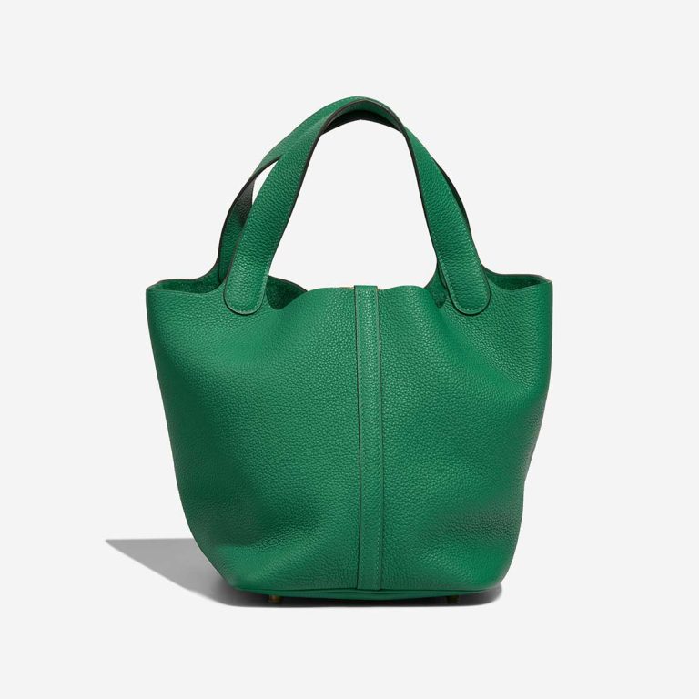 Hermès Picotin 22 Taurillon Clémence Vert Jade | Vendre votre sac de créateur