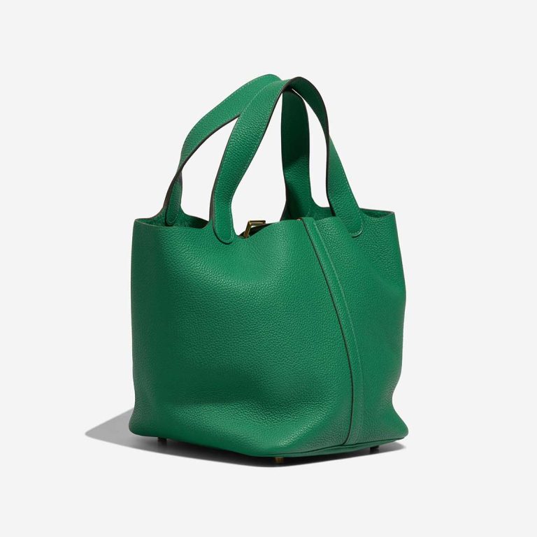 Hermès Picotin 22 Taurillon Clémence Vert Jade | Vendre votre sac de créateur