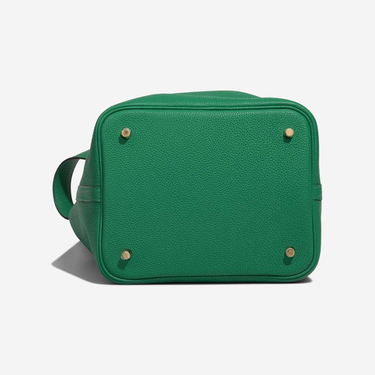 Hermès Picotin 22 Taurillon Clémence Vert Jade | Vendre votre sac de créateur