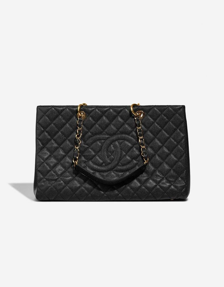 Chanel GST Grande Black Front  | Sell your designer bag on Saclab.com