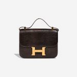 Hermès Constance 24 Salvator Lizard Marron Front | Verkaufen Sie Ihre Designer-Tasche