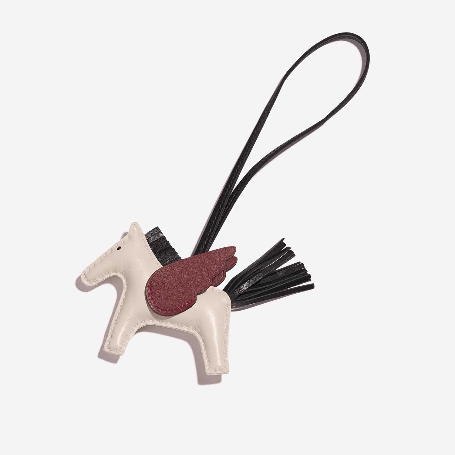 Hermès Rodeo Pegasus PM Milo Black / Craie / Rouge H Front | Sell your designer bag