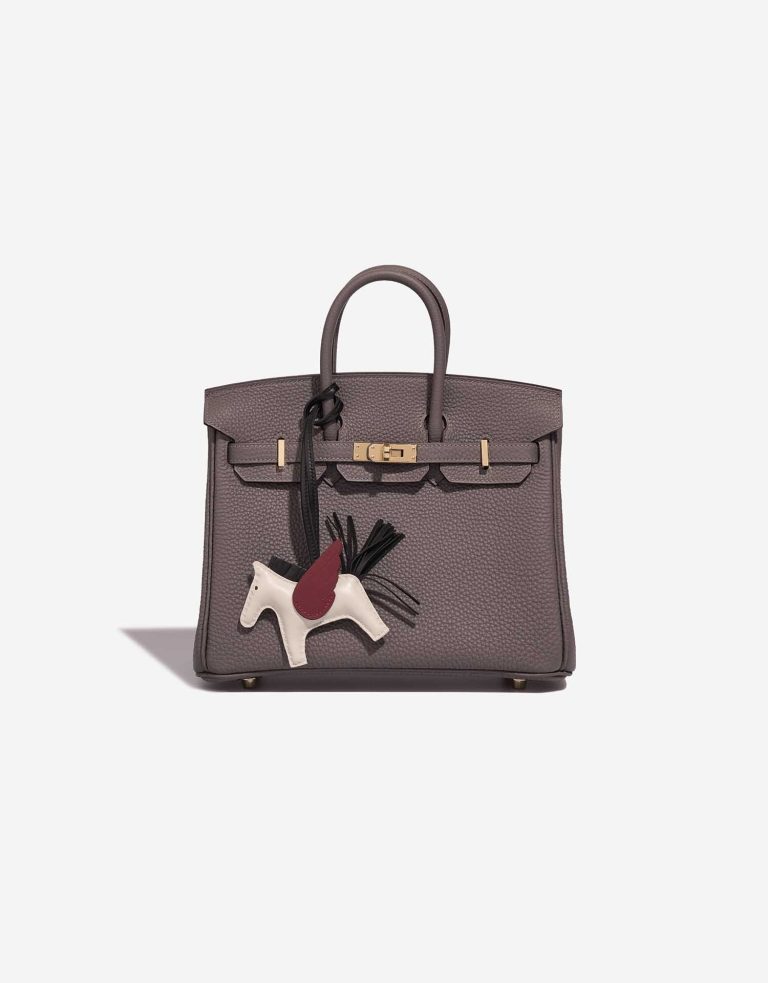 Hermès Rodeo Pegasus PM Milo Black / Craie / Rouge H Front | Sell your designer bag