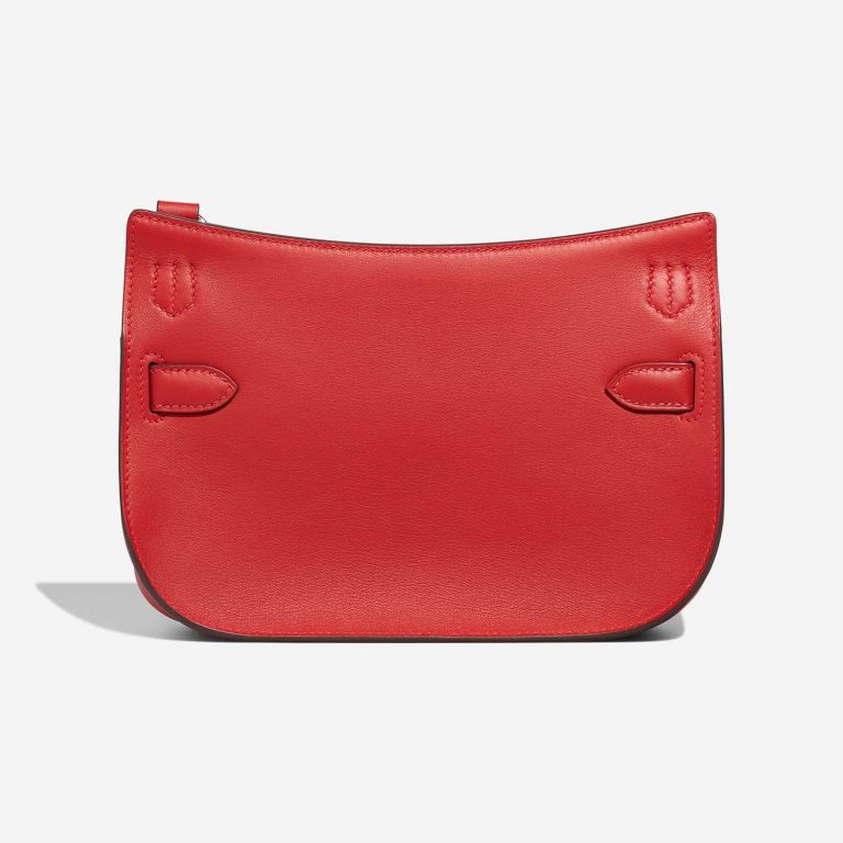 Hermès Jypsiere Mini RougeVermillon Back  | Sell your designer bag on Saclab.com