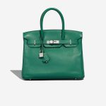 Hermès Birkin 30 Taurillon Clémence Vert Vertigo Front | Sell your designer bag