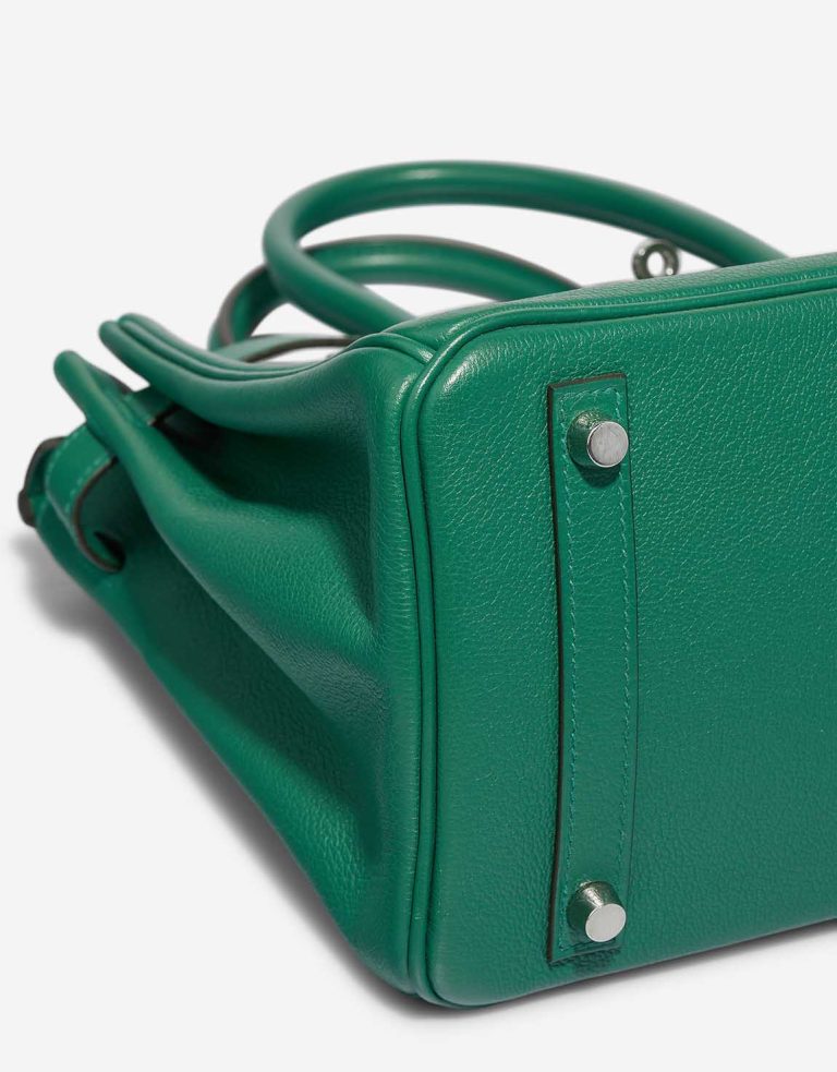 Hermès Birkin 30 Taurillon Clémence Vert Vertigo Signes d'usure | Vendre votre sac de créateur