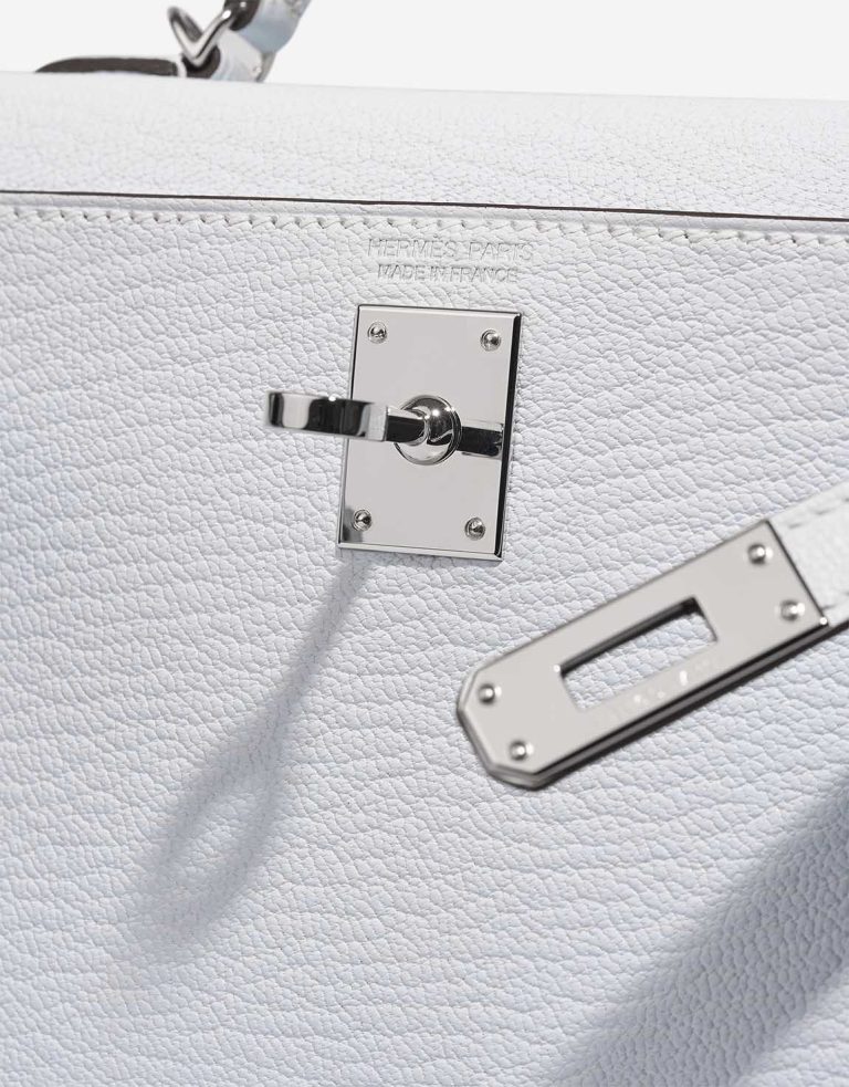 Hermès Kelly Mini Epsom Bleu Brume Logo | Vendre votre sac de créateur