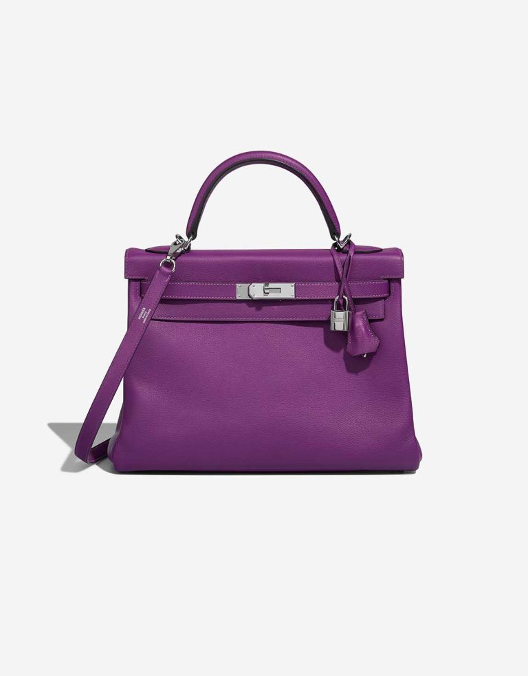 Hermès Kelly 32 Evercolor Anémone Front | Sell your designer bag