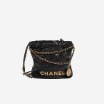 Chanel 22 Mini Calf Black Front | Vendez votre sac de créateur