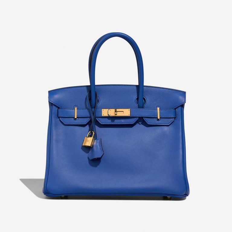 Hermès Birkin 30 BleuDeFrance Front S | Verkaufen Sie Ihre Designertasche auf Saclab.com