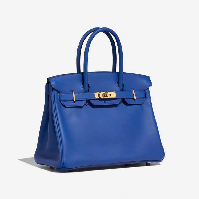 Hermès Birkin 30 BleuDeFrance Side Front | Verkaufen Sie Ihre Designer-Tasche auf Saclab.com