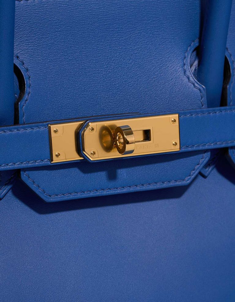 Hermès Birkin 30 BleuDeFrance Verschluss-System | Verkaufen Sie Ihre Designer-Tasche auf Saclab.com