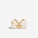 Dior Caro Small Calf White Front | Vendre votre sac de créateur