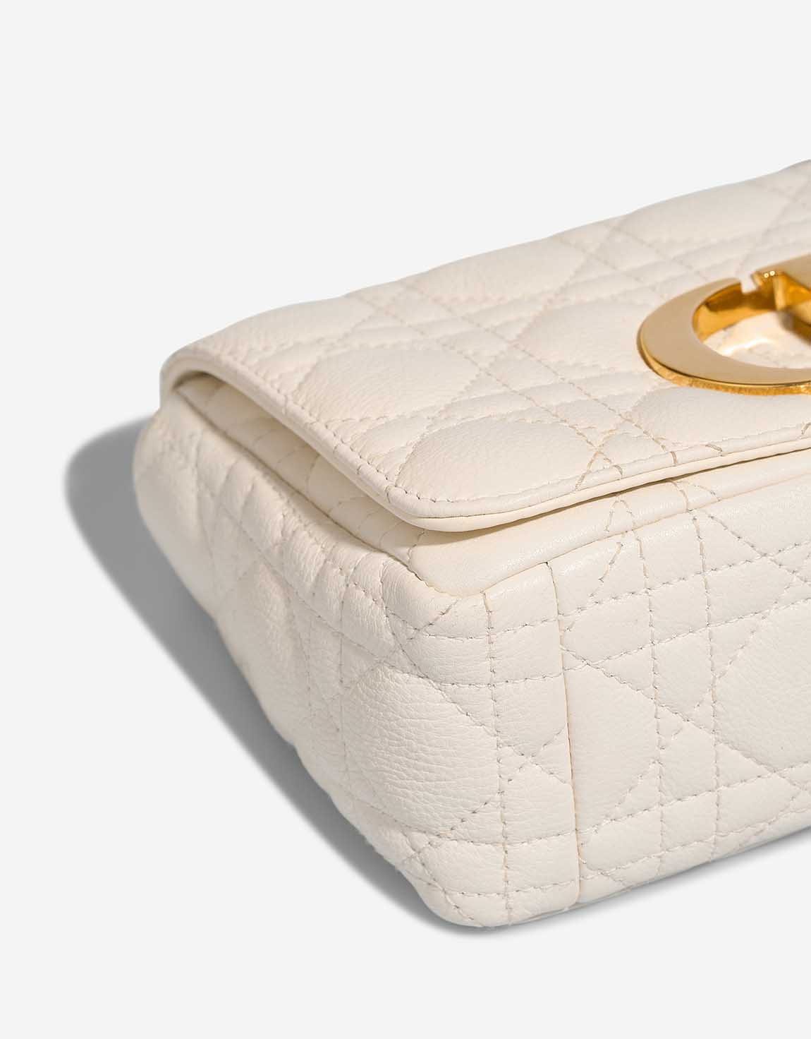 Dior Caro Small Calf White Signs of wear | Sell your designer bag