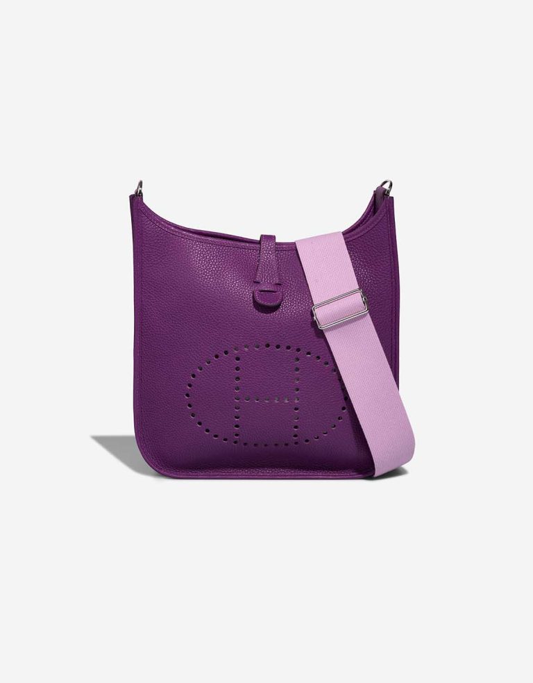 Hermès Evelyne 29 Clémence Anémone / Mauve Sylvestre Front | Vendre votre sac de créateur