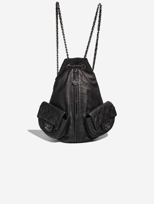 Chanel Backpack Lamb Black Front | Vendez votre sac de créateur
