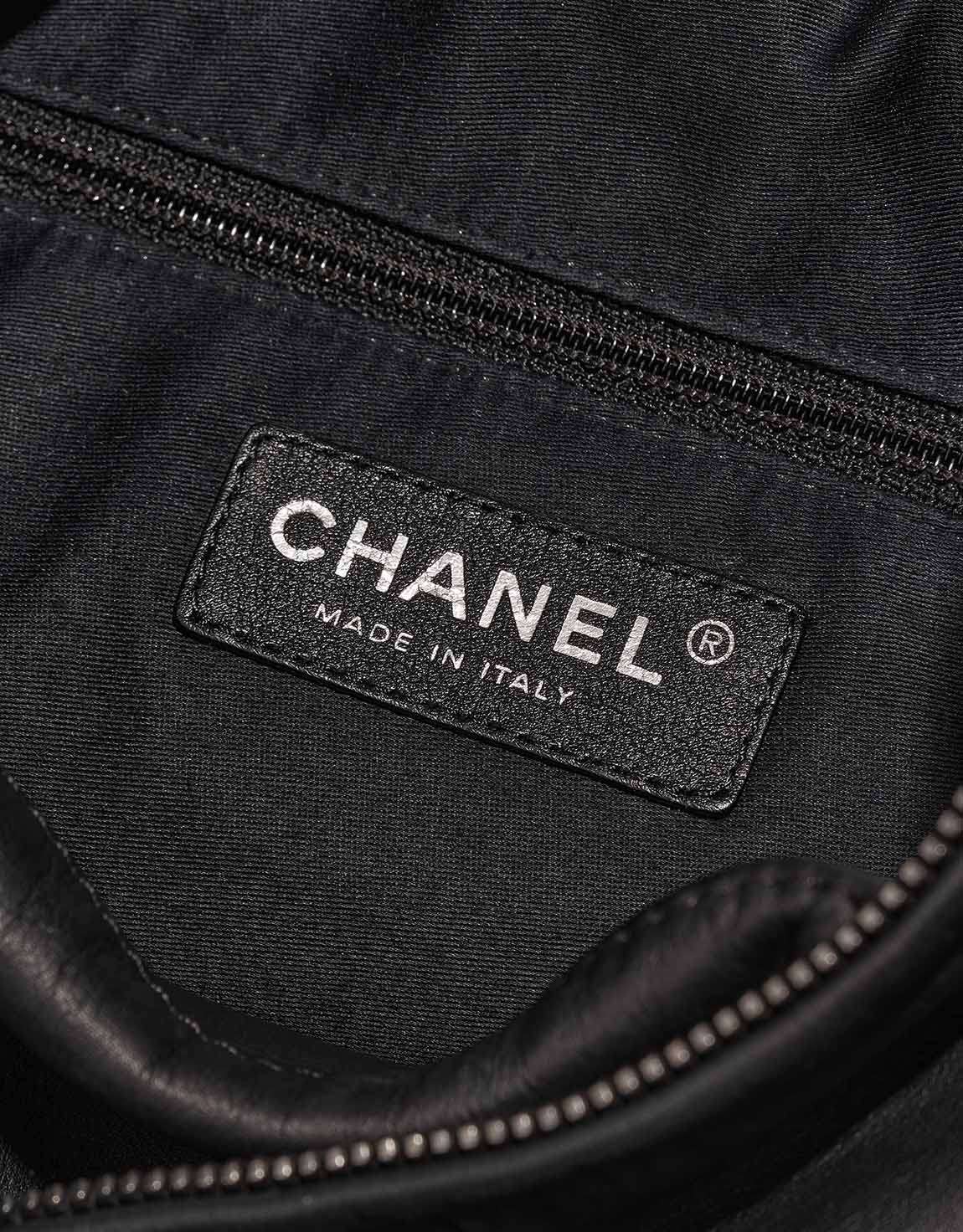 Chanel Backpack Lamb Black Logo | Sell your designer bag