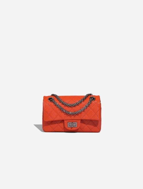 Chanel 2.55 Reissue 224 Patent Orange Front | Verkaufen Sie Ihre Designer-Tasche