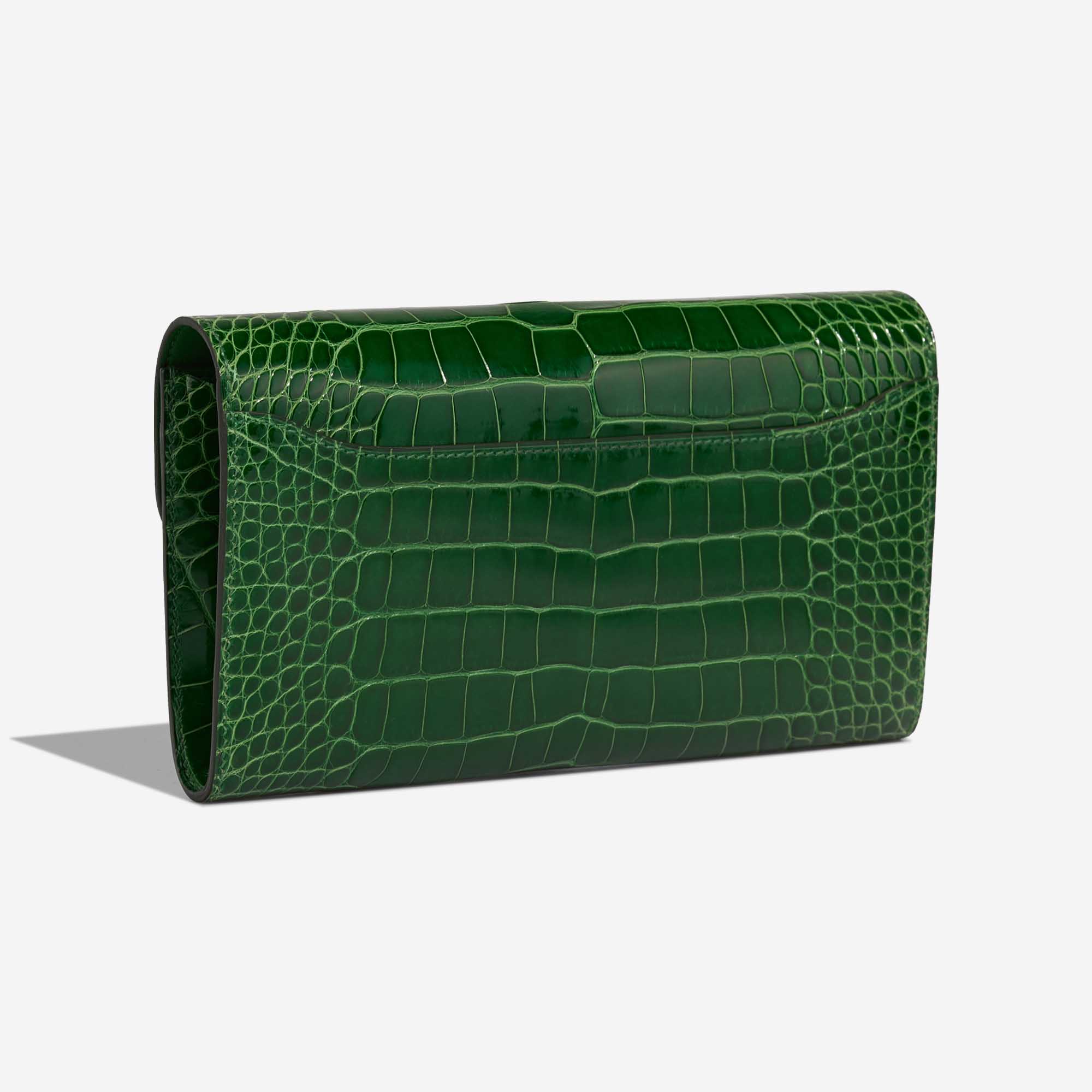 Hermès Constance Long Wallet Alligator Mississippi Vert Cactus | Sell your designer bag