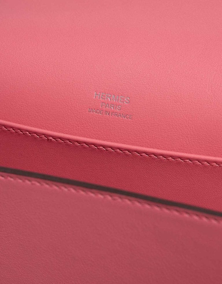 Hermès Roulis 18 Swift Rose Azalée Logo | Sell your designer bag