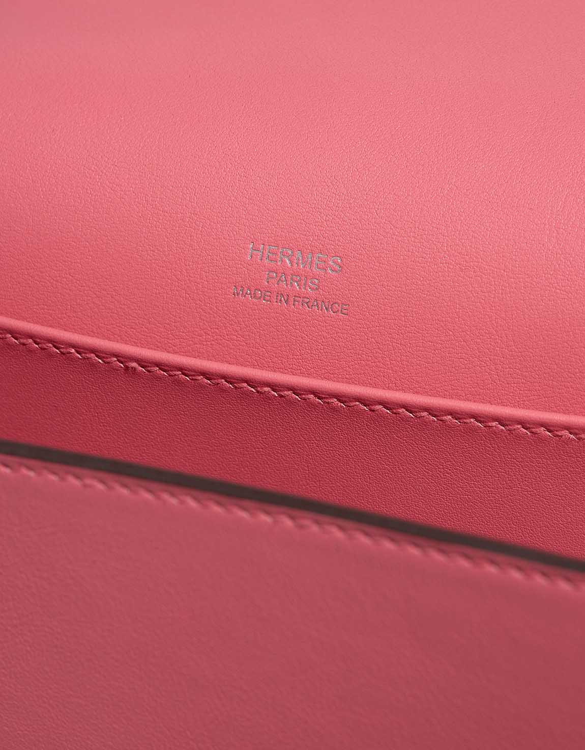 Hermès Roulis 18 Swift Rose Azalée Logo | Sell your designer bag