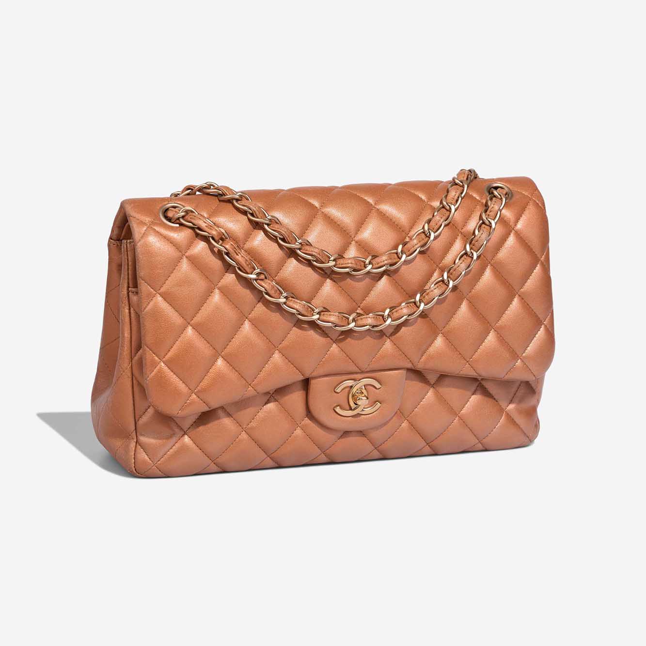 Chanel Brown Quilted Caviar Small Classic Flap Bag Gold Hardware, 2023  Available For Immediate Sale At Sotheby's