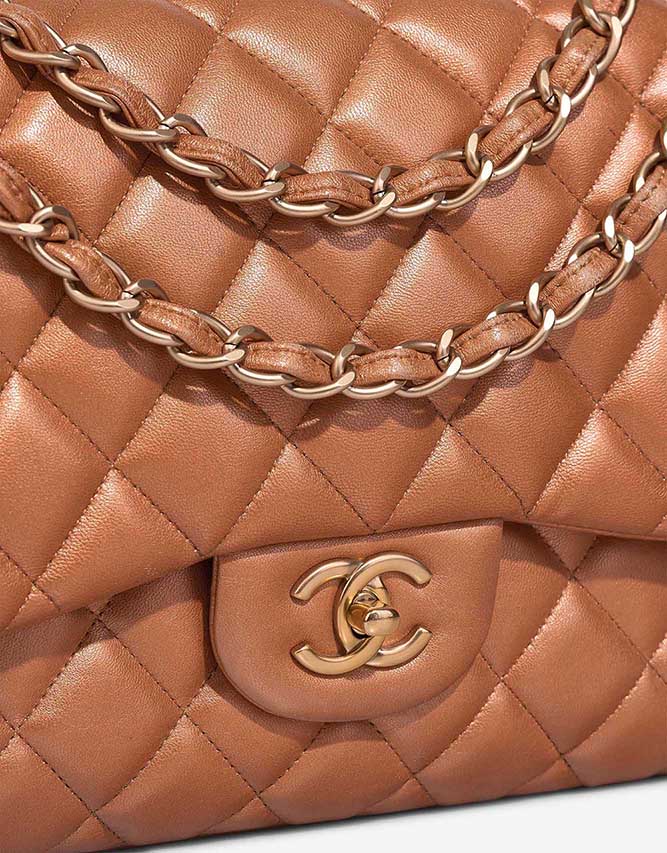 Chanel Timeless Jumbo Lamb Copper Closing System | Sell your designer bag