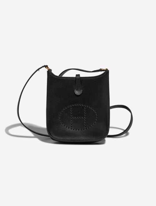 Hermès Evelyne 16 Box Schwarz Front | Verkaufen Sie Ihre Designer-Tasche