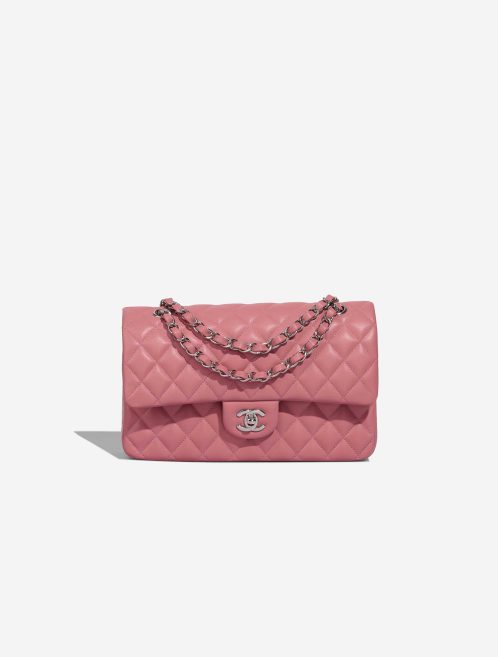 Chanel Timeless Medium Lammleder Blush Front | Verkaufen Sie Ihre Designer-Tasche