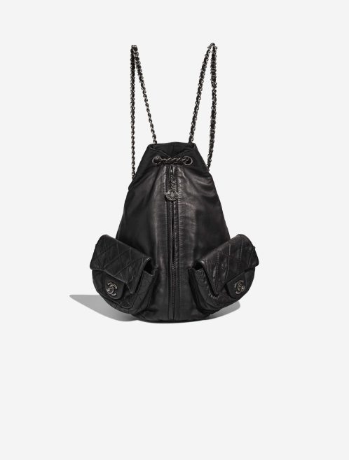 Chanel Backpack Lamb Anthracite Front | Vendez votre sac de créateur