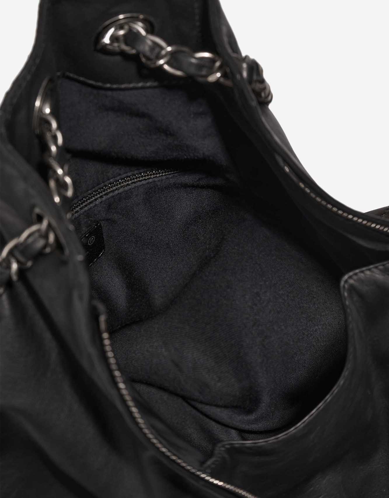 Chanel Backpack Lamb Anthracite Inside | Sell your designer bag