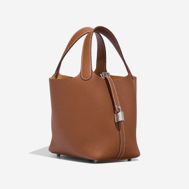 Hermès Picotin 18 Taurillon Clémence Gold | Vendre votre sac de créateur