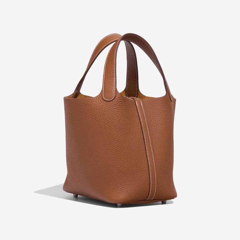 Hermès Picotin 18 Taurillon Clémence Gold | Vendre votre sac de créateur