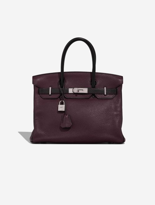 Hermès Birkin HSS 30 Togo Prune / Schwarz Front | Verkaufen Sie Ihre Designer-Tasche