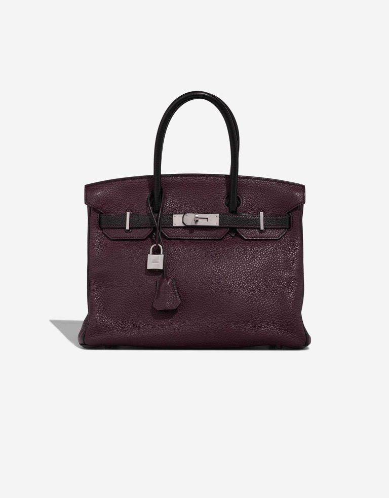 Hermès Birkin HSS 30 Togo Prune / Black Front | Sell your designer bag