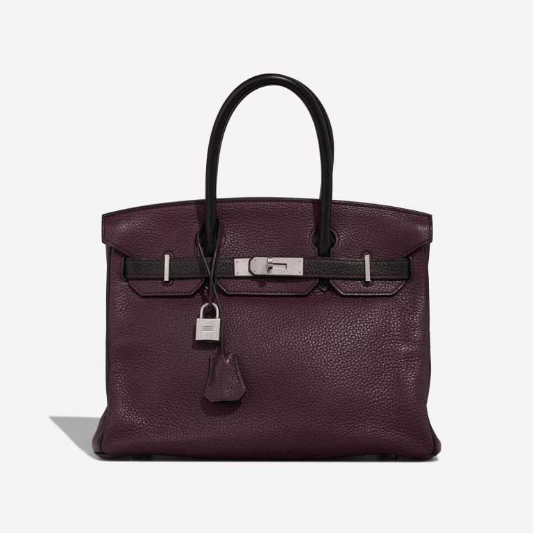 Hermès Birkin HSS 30 Togo Prune / Black Front | Vendez votre sac de créateur